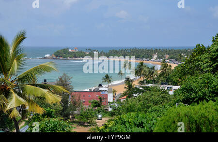 Strang, Unawatuna, Sri Lanka Stockfoto