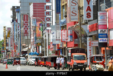 Main Street, Pettah, Colombo, Sri Lanka Stockfoto