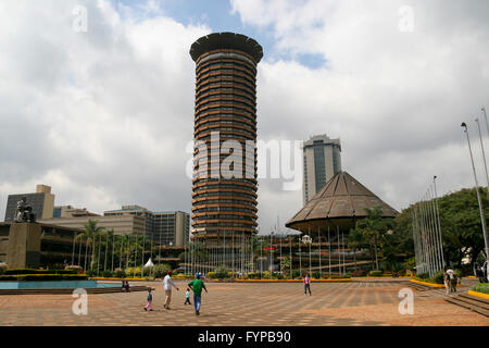 Die Kenyatta International Conference Center (KICC), befindet sich in zentraler Geschäft Bezirk von Nairobi Stockfoto