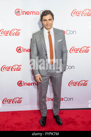 Schauspieler Dave Franco besucht den CinemaCon Awards in Las Vegas Stockfoto