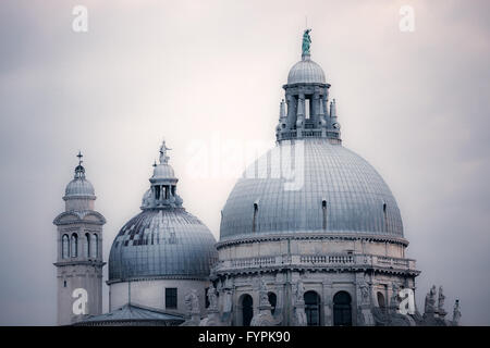 Kuppel der Basilika Santa Maria della Salute Stockfoto