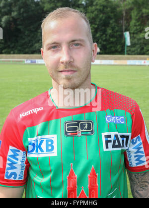 Robert Weber (SC Magdeburg) Stockfoto