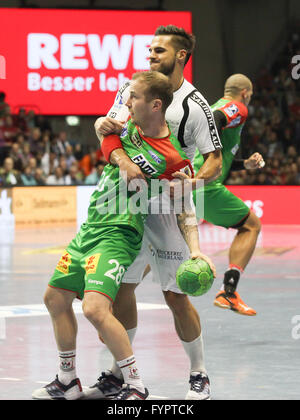 SC Magdeburg - MT Melsungen Stockfoto