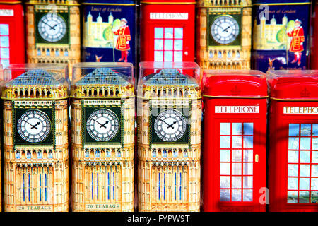 Souvenir in England London veraltet Stockfoto