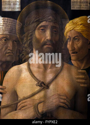 Ecce Homo von Andrea Mantegna, 1493, Musée Jacquemart-André, Paris, Frankreich, Europa Stockfoto
