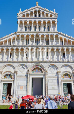 Duomo Di Pisa Kathedrale Piazza Dei Miracoli Tuscany Italien Europa Stockfoto