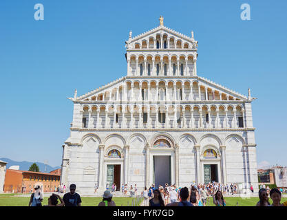 Duomo Di Pisa Kathedrale Piazza Dei Miracoli Tuscany Italien Europa Stockfoto