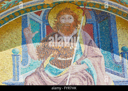 Mosaik auf Außenseite des Duomo Di Pisa Kathedrale Toskana Italien Europa Stockfoto