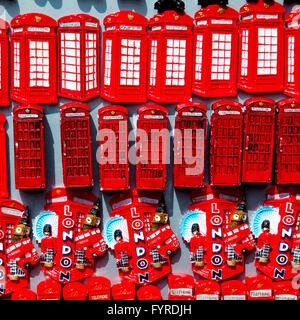 Souvenir in England London veraltet box klassische britische Ikone Stockfoto