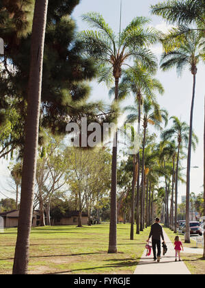 Allgemeine Atmosphäre im Balboa Park in San Diego am 12. Dezember 2015. Stockfoto