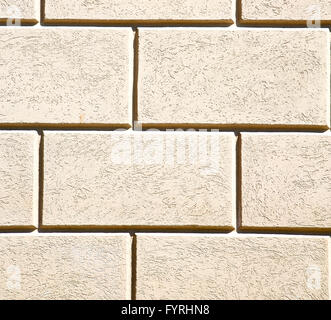 Ziegel in Italien alte Wand- und Textur Material Hintergrund Stockfoto