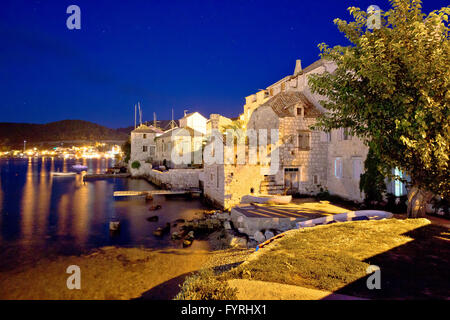 Stadt Vis Abend Blick Stockfoto