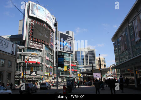 Younge-Dundas Square in Toronto, Ontario Stockfoto