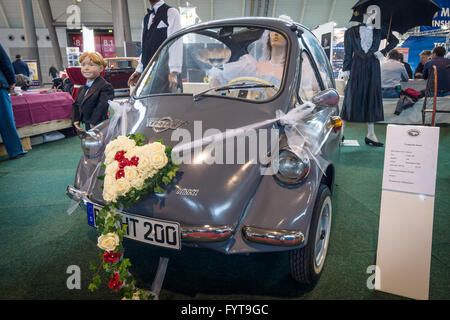 Oldtimer Kleinwagen Heinkel Trojan 200, 1962. Stockfoto