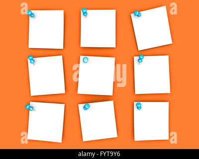 Angeheftete Papiergeld Stockfoto