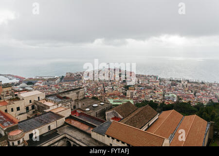 Neapel (Italien) - Blick von San Martino Stockfoto