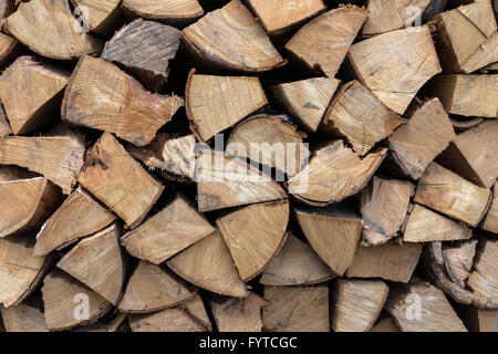 Brennholz Stockfoto