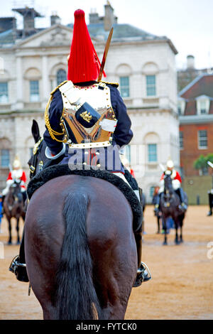 in London England Pferd und für Königin Stockfoto