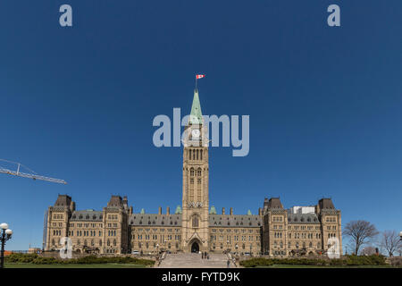 Kanadas Parlamentsgebäude in Ottawa Kanada Stockfoto