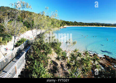 Byron Bay den Pass Stockfoto