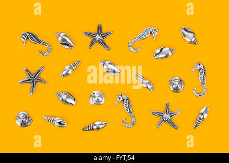 Meer Conches-Strand Hintergrund Stockfoto