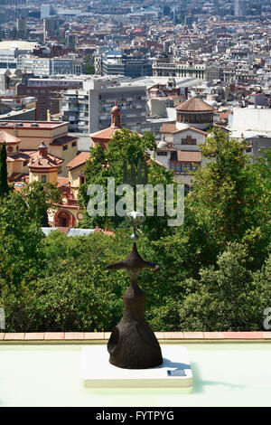 Die Fundació Joan Miró, Centre d ' Estudis d ' Art Contemporani - Joan Miró Foundation- Stockfoto