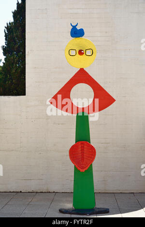 Die Fundació Joan Miró, Centre d ' Estudis d ' Art Contemporani - Joan Miró Foundation- Stockfoto