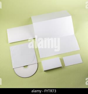 ID-Vorlage Stockfoto