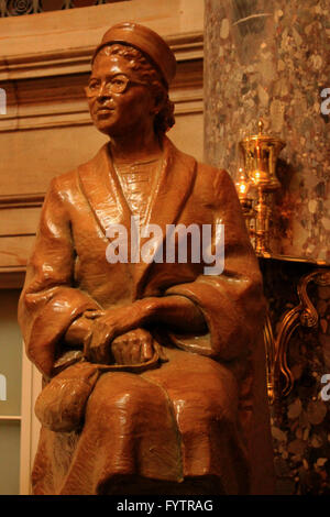 Detail des Regierungsgebäudes Washington dc Rosa Parks Statue Stockfoto