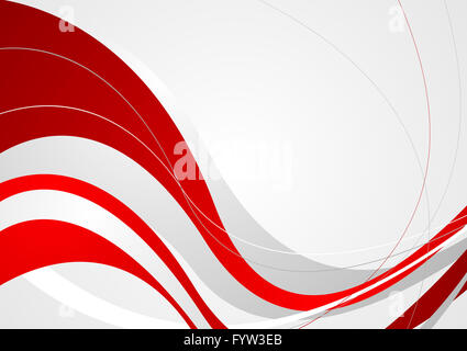 Abstrakte helle corporate Wellen Hintergrund Stockfoto