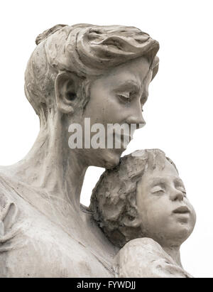 Mutter und Sohn Stockfoto
