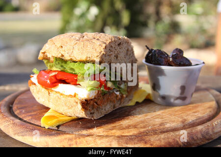 Helthy sandwich Stockfoto