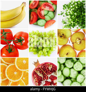 Obst und Gemüse Stockfoto
