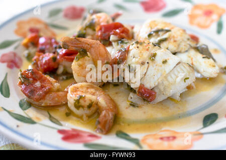 Fisch-Eintopf Stockfoto