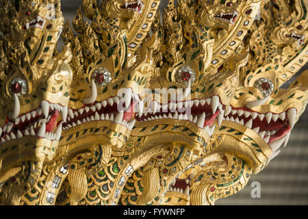 THAILAND BANGKOK ROYAL BARGES NATIONALMUSEUM Stockfoto