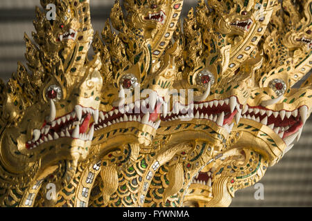 THAILAND BANGKOK ROYAL BARGES NATIONALMUSEUM Stockfoto