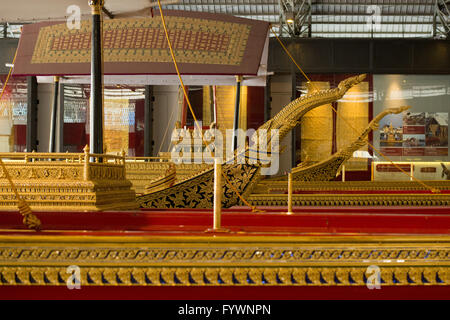 THAILAND BANGKOK ROYAL BARGES NATIONALMUSEUM Stockfoto