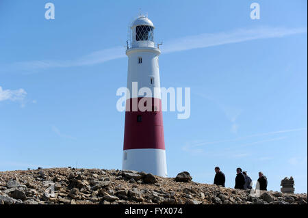 Dorset, UK. 28. April 2016. UK-Wetter: Portland Bill Leuchtturm, Dorset, UK Credit: Dorset Media Service/Alamy Live News Stockfoto