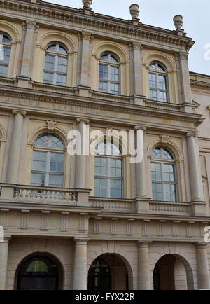 Außenansicht des Barberini Museum voraussichtlich Januar 2017 in Potsdam, Deutschland, 28. April 2016 eröffnet. Foto: BERND SETTNIK/dpa Stockfoto