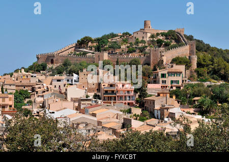 Festung Capdepera, Mallorca, Spanien Stockfoto