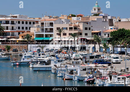 Fischereihafen, Cala Rajada, Mallorca, Spanien / Cala Ratjada Stockfoto