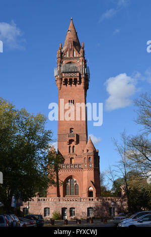 Grunewaldturm, Aussichtsturm, gemauerte Turm, Havelchaussee 61, Grunewald Wald, Grunewald, Berlin, Deutschland / Grunewaldturm Stockfoto