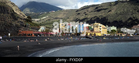 La Palma, Puerto de Tazacorte Stockfoto