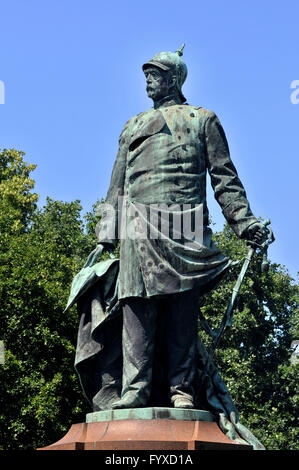 Nationaldenkmal von Otto von Bismarck, großen Stern, gröberen Tiergarten, Tiergarten, Mitte, Berlin, Deutschland / großer Stern, Bismarck-Nationaldenkmal Stockfoto