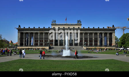 Altes Museum, Lustgarten, Museum Insel, Spreeinsel, Historische Mitte, Berlin, Deutschland Stockfoto