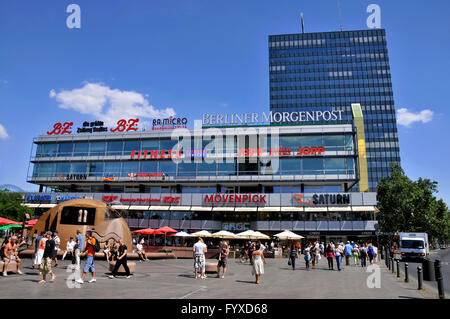 Europa-Center, Breitscheidplatz, Charlottenburg, Charlottenburg-Wilmersdorf, Berlin, Deutschland / Europa-Center, Europacenter Stockfoto