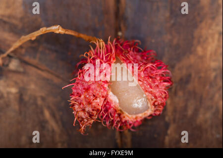 frische Rambutan Früchte Stockfoto