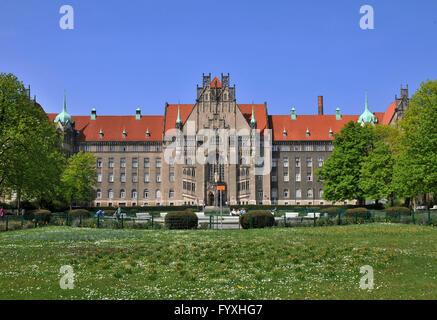 Amtsgericht Wedding, Brunnenplatz, Gesundbrunnen, Mitte, Berlin, Deutschland Stockfoto