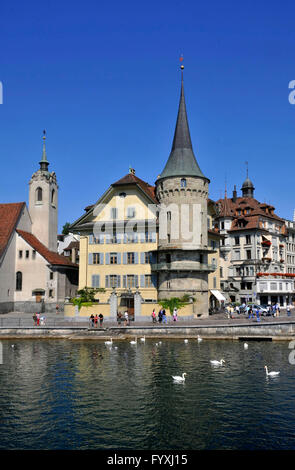 Altstadt, Luzern, Schweiz Stockfoto