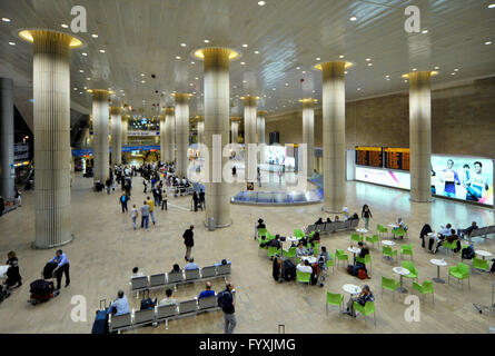 Ankunft Halle, Flughafen Ben Gurion, Tel Aviv - Jaffa, Israel Stockfoto